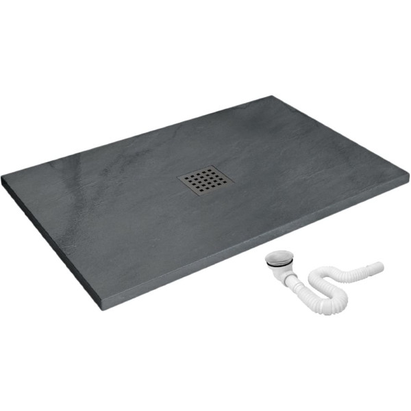 Душевой поддон REA Rock Grey 100x80 (REA-K4582)