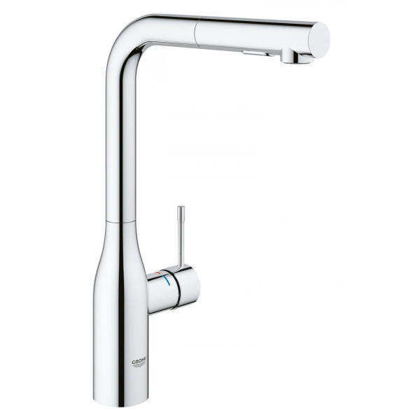 Смеситель для кухни Grohe Essence New с выдвижным изливом (30270000)