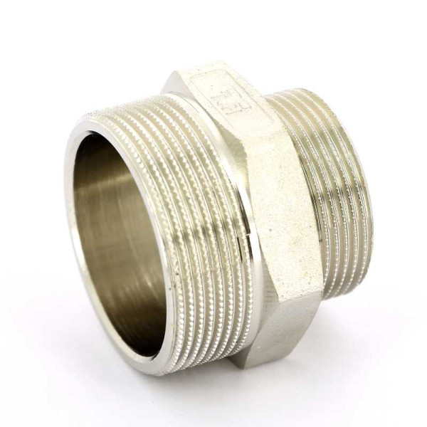 Ниппель переходной 1 1/2"х2" Tiemme (никель) (1500228 / 1552N000908) Ниппель переходной 1 1/2"х2" Tiemme (никель) (1500228 / 1552N000908)