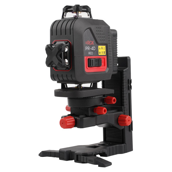 Уровень лазерный RGK PR-4D Red с красным лучом (756822)
