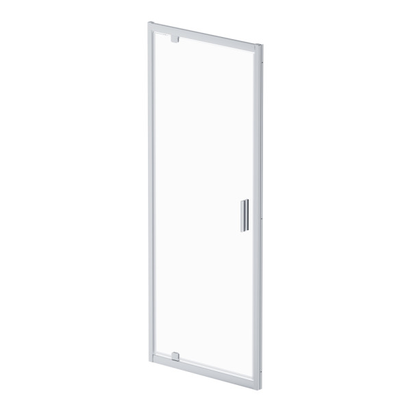 Душевая дверь AM.PM Gem 80x195 стекло прозрачное, профиль хром матовый (W90G-80-1P-MT)