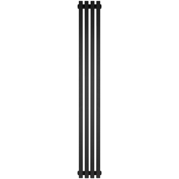 Радиатор стальной трубчатый Stout Tube Quadro QV40-1750-4 боковое подключение (черный матовый муар) (STQV4017504RAL1T103S9005) Радиатор стальной трубчатый Stout Tube Quadro QV40-1750-4 боковое подключение (черный матовый муар) (STQV4017504RAL1T103S9005)