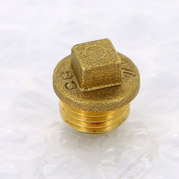 Заглушка 1/4"Н Uni-Fitt (латунь) 608G0000
