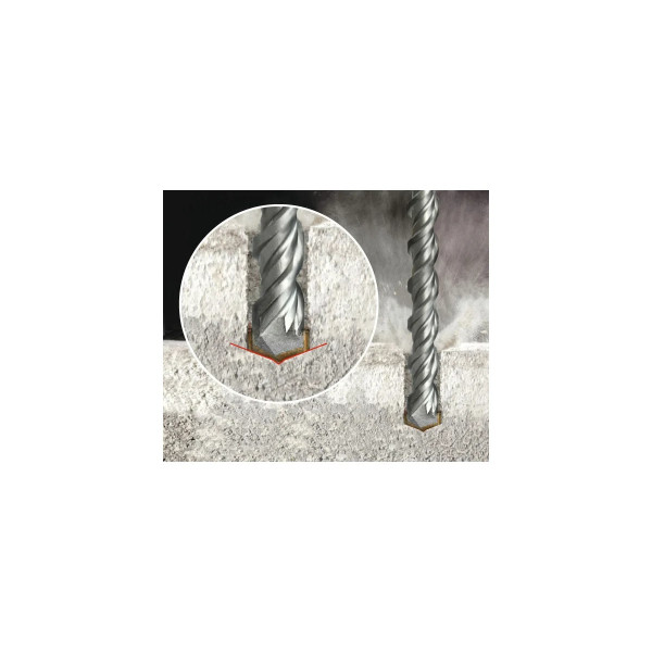Бур для перфоратора SDS+ 8х160 мм. Rennbohr Basic (2 грани) (690816)