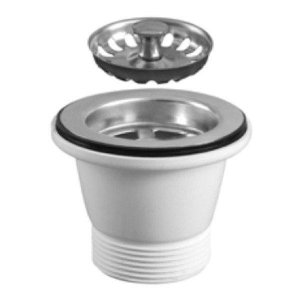 Выпуск для мойки Miano 1 1/2"x70 мм. с нерж. решеткой и съемным фильтром 52 мм. (M1131) Выпуск для мойки Miano 1 1/2"x70 мм. с нерж. решеткой и съемным фильтром 52 мм. (M1131)