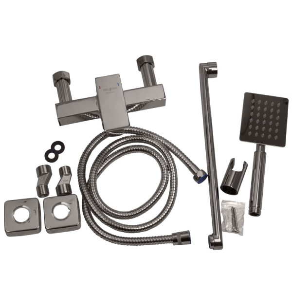 Смеситель для ванны и душа Melodia della vita Square хром (MDV30641ss) Смеситель для ванны и душа Melodia della vita Square хром (MDV30641ss)