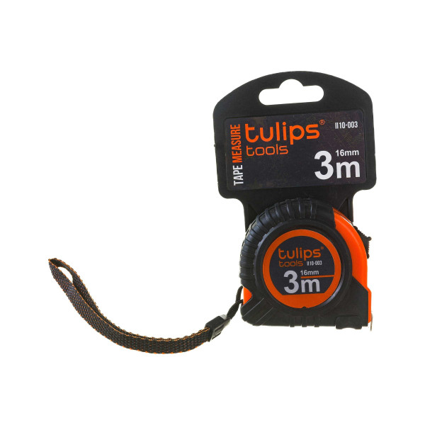 Рулетка Tulips Equipment Tools 3м 16мм (II10-003) Рулетка Tulips Equipment Tools 3м 16мм (II10-003)