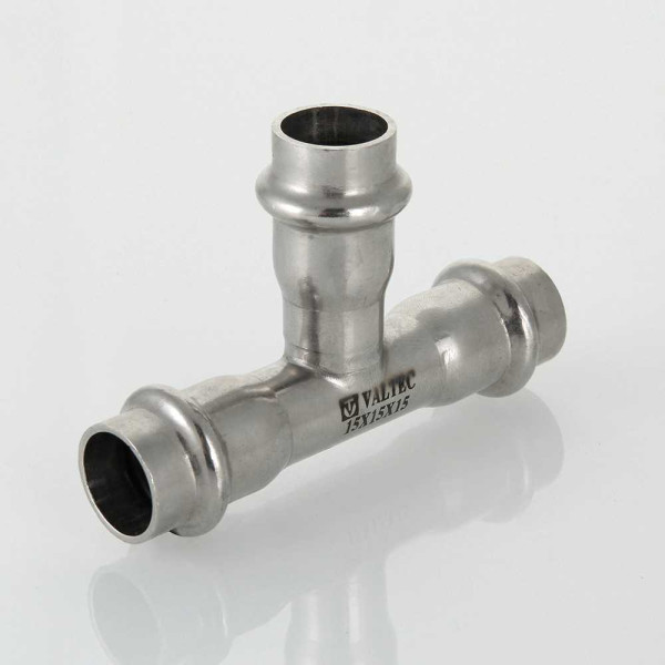 Тройник Valtec 42 (нерж.ст., пресс) (VTi.931.I.424242) Тройник Valtec 42 (нерж.ст., пресс) (VTi.931.I.424242)