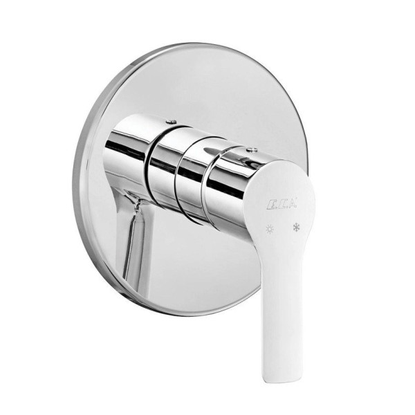 Смеситель для душа E.C.A. Luna внешняя часть хром (102167106EX-Y) Смеситель для душа E.C.A. Luna внешняя часть хром (102167106EX-Y)