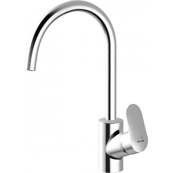 Смеситель для кухни AM.PM Like с выдвижной лейкой (F8012000) Смеситель для кухни AM.PM Like с выдвижной лейкой (F8012000)