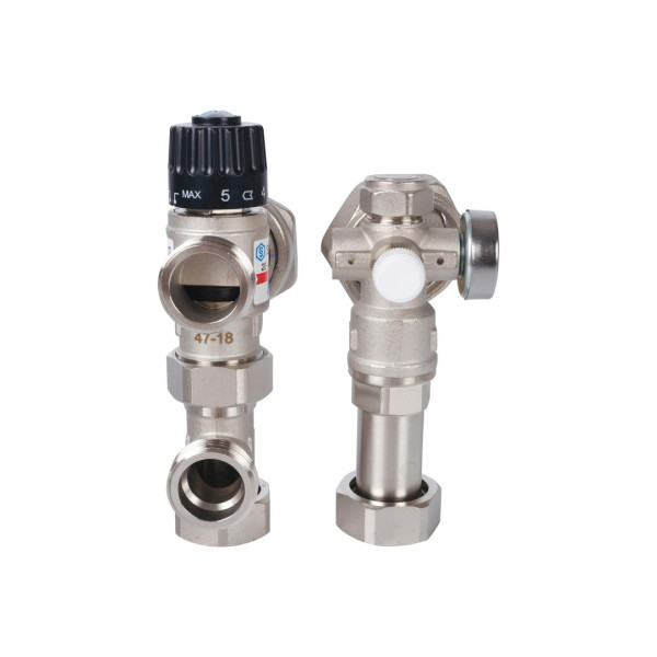 Модуль подмешивающий с термостатическим клапаном, без насоса SDG-0120-001000 Модуль подмешивающий с термостатическим клапаном, без насоса SDG-0120-001000