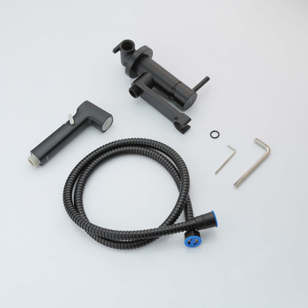 Смеситель с гигиеническим душем Aquatek Ника черный матовый (AQ1819MB) Смеситель с гигиеническим душем Aquatek Ника черный матовый (AQ1819MB)