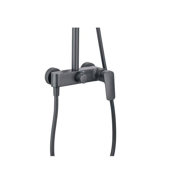 Душевая система Aquatek Вега оружейная сталь (AQ2060BGM)