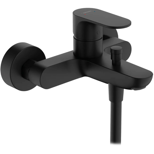 Смеситель для ванны Hansgrohe Rebris S черный (72440670)