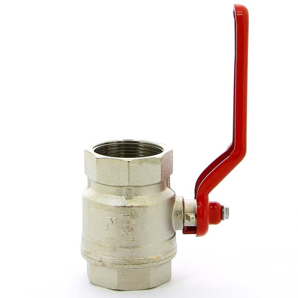 Кран Itap 1 1/2" ВВ шаровый Ideal (красная ручка) (0900112)