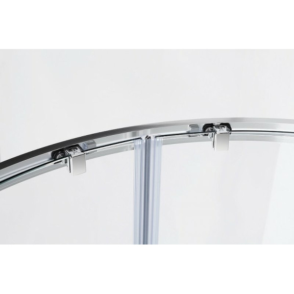 Душевой уголок Cezares Molveno 120x90x195 стекло прозрачное, профиль хром (MOLVENO-RH-2-120/90-C-Cr-IV)