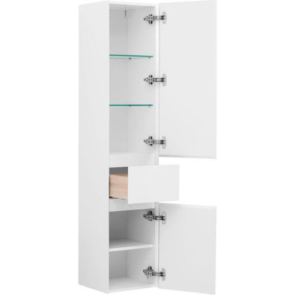 Пенал подвесной Aquanet Йорк 35x30,8x162,5 белый, R (00202095) Пенал подвесной Aquanet Йорк 35x30,8x162,5 белый, R (00202095)