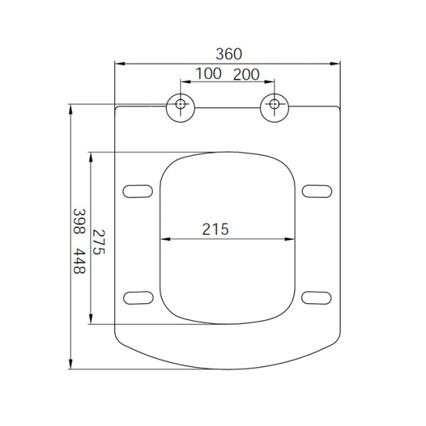 Сиденье для унитаза Iddis Vane soft-close Easy Fix (VANDPSEi31)