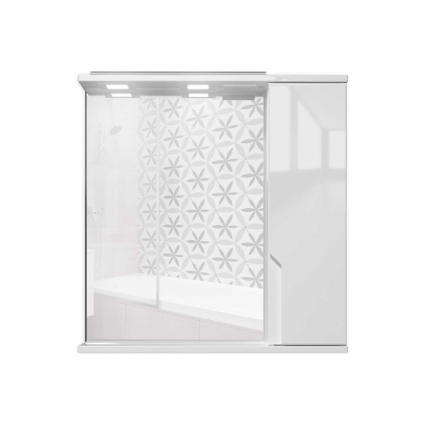 Шкаф зеркальный Домино Optima 65 правый (DO1907HZ) Шкаф зеркальный Домино Optima 65 правый (DO1907HZ)