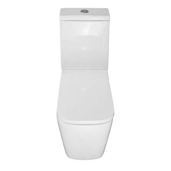 Унитаз напольный Azario Ferra 365x650x785 с сиденьем с микролифтом белый (AZ-1015)