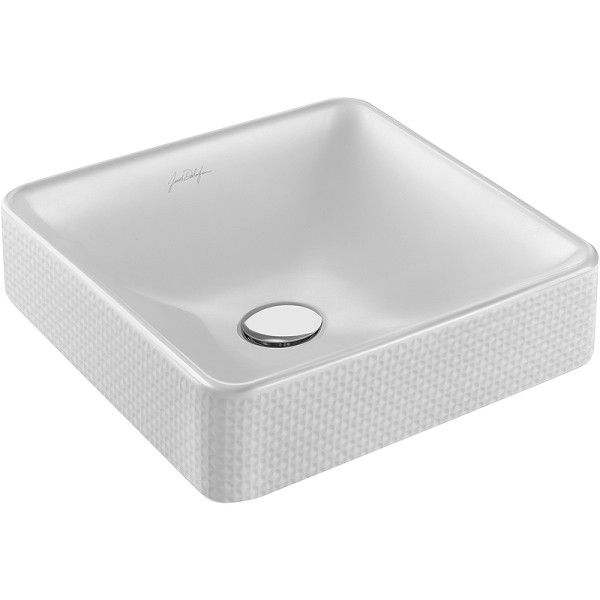 Раковина накладная Jacob Delafon Vox 40x40 белая (EVG102-PT4) Раковина накладная Jacob Delafon Vox 40x40 белая (EVG102-PT4)