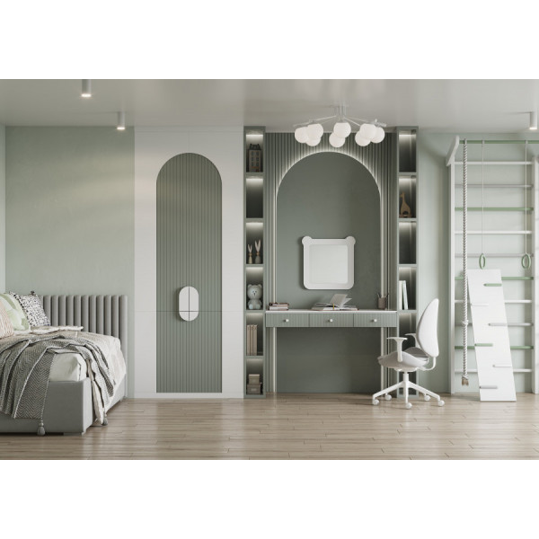 Зеркало Aquaton Каспер 510x34x508 белый (1.A283.4.02C.RE2.0)