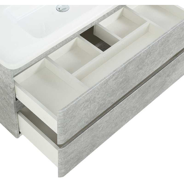 Тумба подвесная BelBagno Albano-CER 105 Cemento Verona Grigio (ALBANO-CER-1050-2C-SO-CVG)