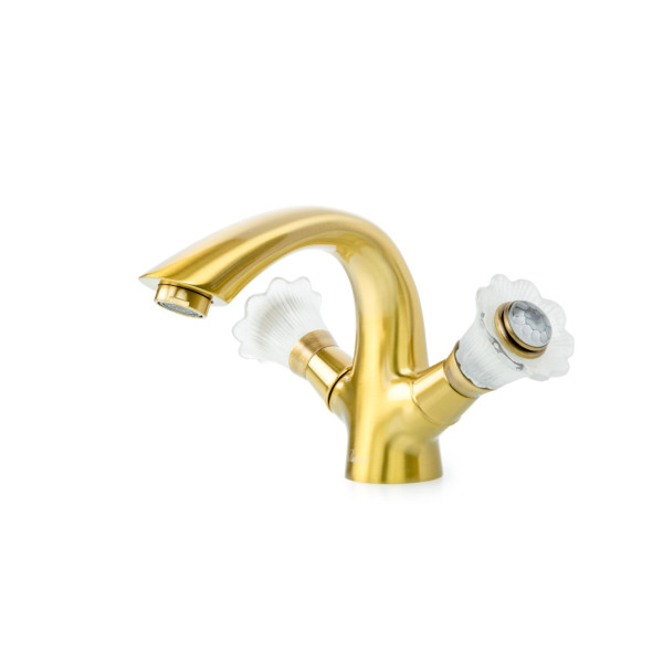 Смеситель для раковины Boheme Сamelia бронзовый (311-Camelia) Смеситель для раковины Boheme Сamelia бронзовый (311-Camelia)