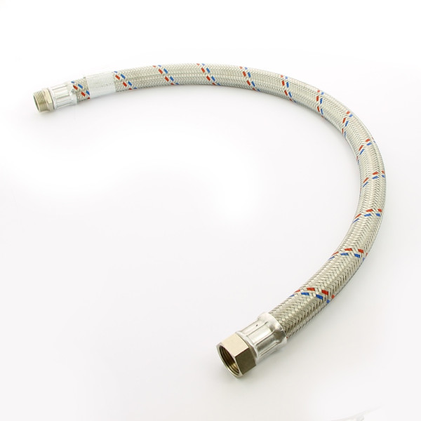 Подводка гибкая антивибрационная Uni-Fitt 1000 мм 1" НВ DN 25 оплётка из нерж. стали (504S4010)