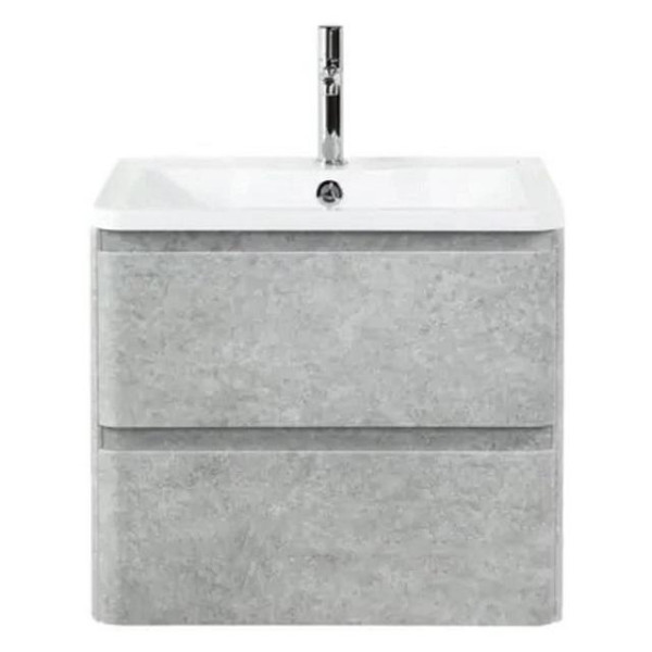 Тумба подвесная BelBagno Albano 600x450x500 Cemento Verona Grigio/матовый (ALBANO-600-2C-SO-CVG)