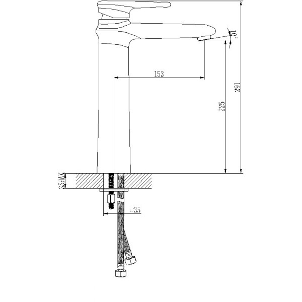 Смеситель для раковины Lemark Status (LM4409C) Смеситель для раковины Lemark Status (LM4409C)