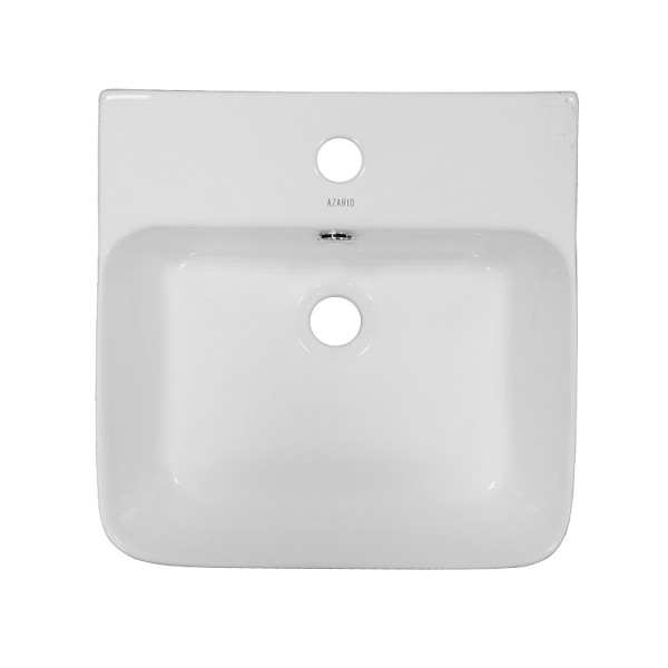 Раковина накладная Azario 41x41x12,5 белая (AZ-2257)