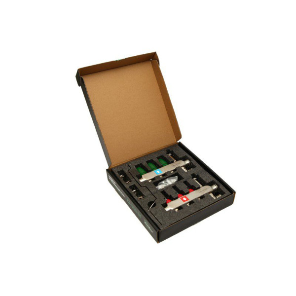 Коллекторная группа 3 отвода 1"х3/4" Arrowhead с расходомерами, дренажом и воздухоотводчиком нерж.сталь (CS-550-03)