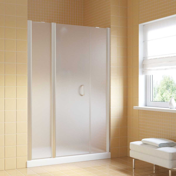 Душевая дверь Vegas Glass 160х190 EP-2F 160 07 10 L стекло сатин Душевая дверь Vegas Glass 160х190 EP-2F 160 07 10 L стекло сатин