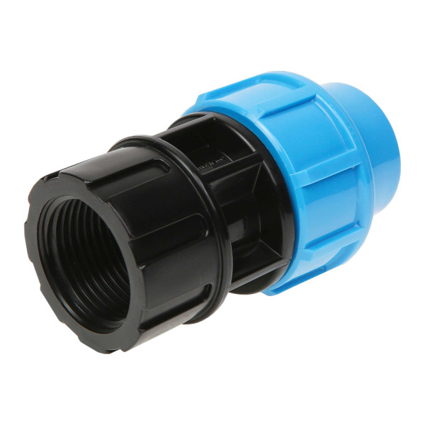 Соединение прямое 25*1"В Джилекс (для п/э трубы, PP) (9225) Соединение прямое 25*1"В Джилекс (для п/э трубы, PP) (9225)