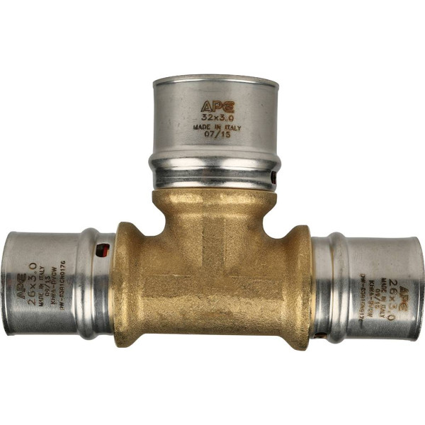 Тройник 26x32x26 Stout (пресс) (SFP-0005-263226)