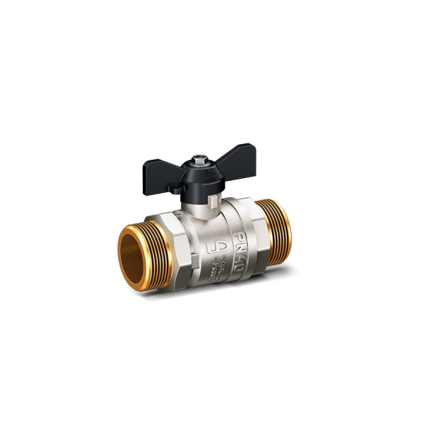 Кран 1" НН шаровый LD Pride (чёрная бабочка) (LD 47.304.25) Кран 1" НН шаровый LD Pride (чёрная бабочка) (LD 47.304.25)