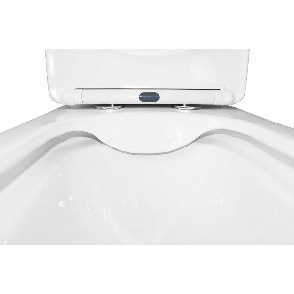 Унитаз напольный Velise безободковый с бачком и сиденьем микролифт 625x355x810 (AZ-1222A)