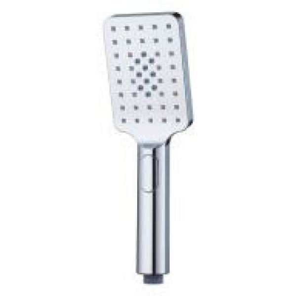 Душевая лейка Melodia 3 функции 120х80 кнопка хром (MKP20411BL)