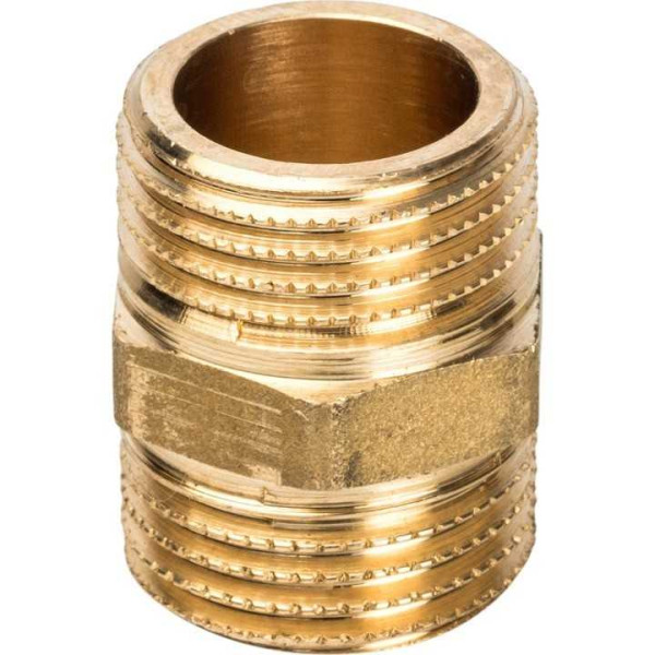 Ниппель 1/8" Stout (латунь) SFT-0003-001818 Ниппель 1/8" Stout (латунь) SFT-0003-001818