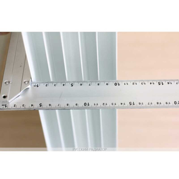 Радиатор алюминиевый Русский радиатор Корвет 815*270*81,5 10 секций (RRC200*100AL10)