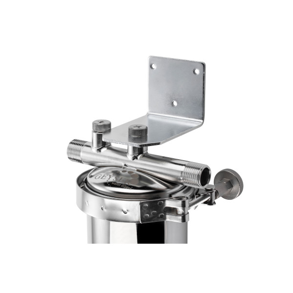 Фильтр колбовый Гейзер Тайфун 1/2" 10SL со сливом (нержавеющая сталь, с универсальным картриджем для холодной и горячей воды) (32069) Фильтр колбовый Гейзер Тайфун 1/2" 10SL со сливом (нержавеющая сталь, с универсальным картриджем для холодной и горячей воды) (32069)