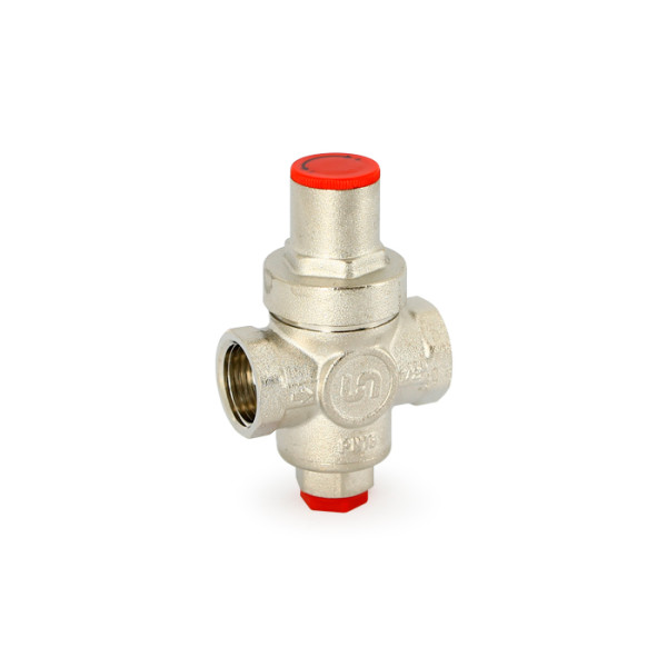Редуктор давления 1/2"ВВ (1-4 бар, PN 16) Uni-Fitt MINI с отв. под манометр (никель) (203N2140) Редуктор давления 1/2"ВВ (1-4 бар, PN 16) Uni-Fitt MINI с отв. под манометр (никель) (203N2140)