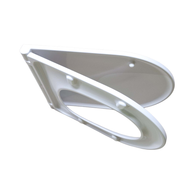 Сиденье для униаза Aquatek Лея с микролифтом белое (AQ0199-00)