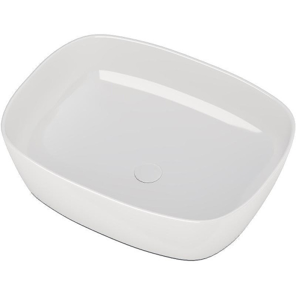 Раковина накладная Aquanet FINE-1 50х38х14 белая (273681)