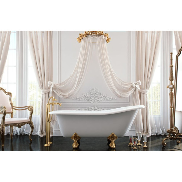 Ванна из литьевого мрамора Эстет Царская 170х73