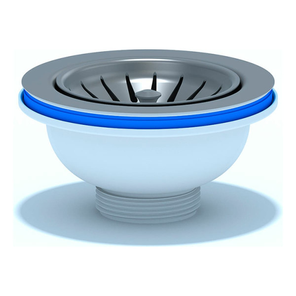 Выпуск для мойки 1 1/2"*115 (3 1/2") АНИ с нержавеющей решеткой АНИ пласт (M250) Выпуск для мойки 1 1/2"*115 (3 1/2") АНИ с нержавеющей решеткой АНИ пласт (M250)