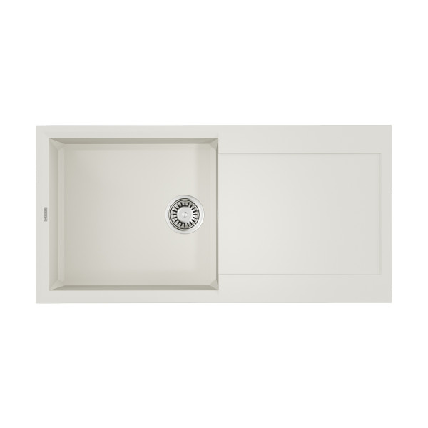 Мойка для кухни врезная Omoikiri Sakaime 100-WH Tetogranit/белый (4993887) Мойка для кухни врезная Omoikiri Sakaime 100-WH Tetogranit/белый (4993887)
