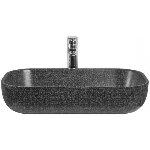 Раковина накладная Aquaton 60x37x14 графит (1A73313KLK210)
