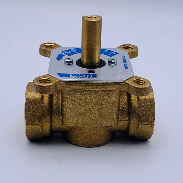 Вентиль трёхходовой смесительный Watts V3GB 3/4" ВР Kvs 6 (с сервоприводом MV 60) (10027991)